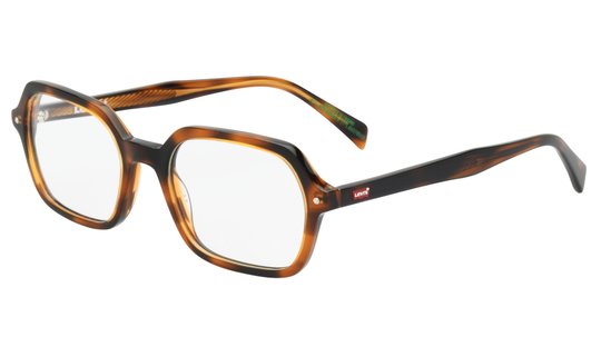 Lunettes de vue Levi's Femme Écaille Rectangle Lv5076 Trois-Quart