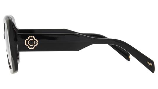 Lunettes de soleil Maje Femme Rouge Carré MJ5068 Gauche