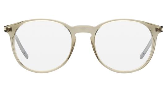 Lunettes de vue Saint Laurent Mixte Marron Ronde Sl106 Face