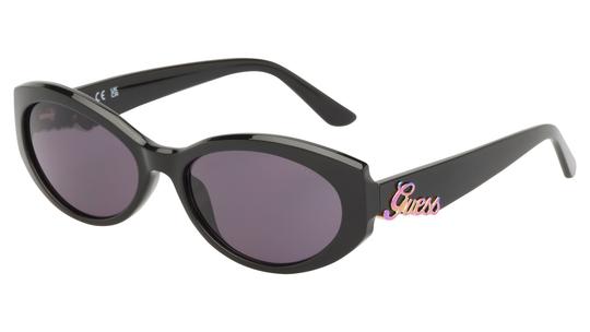 Lunettes de soleil Guess Femme Noir Ovale gu00307 Trois-Quart