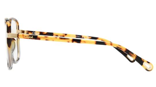 Lunettes de vue Chloé Femme Marron Carré CH0034O Gauche
