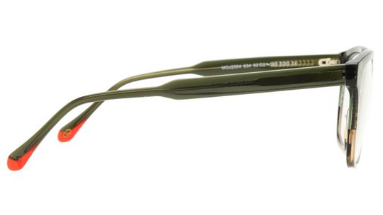 Lunettes de vue Signature Krys Homme Vert Rectangle Moj2504 Droite