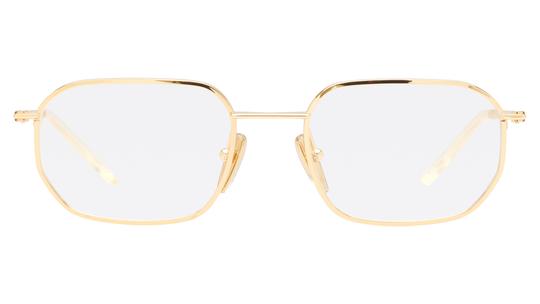 Lunettes de vue Prada Homme Or Ovale prd51v Face