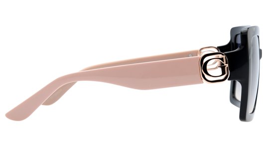 Lunettes de soleil Guess Femme Noir Carré Gu00103 Droite