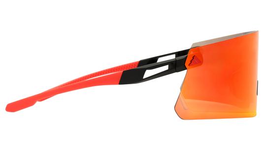 Lunettes de soleil Adidas Mixte Noir Rectangle SP0090 Droite