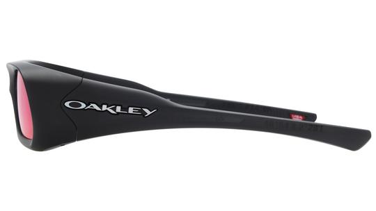 Lunettes de soleil Oakley Mixte Noir Rectangle 0Oo9520 Gauche