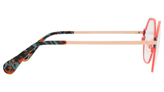 Lunettes de vue WOOW Femme Rouge Arrondie Team Droite