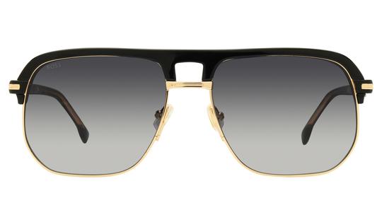 Lunettes de soleil Boss Homme Noir Aviateur BOSS1752/S Face