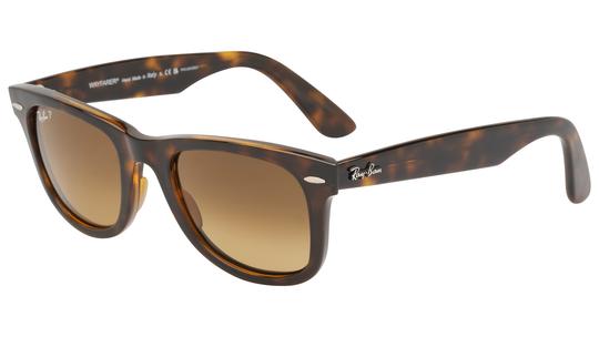Lunettes de soleil Ray-Ban Mixte Écaille Carré rb4340 Trois-Quart