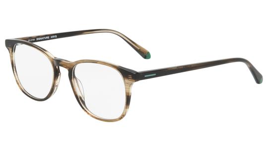 Lunettes de vue Signature Krys Homme Marron Pantos Moj2608 Trois-Quart