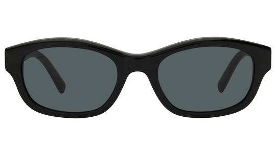 Lunettes de soleil Saint Laurent Femme Noir Rectangle sl Face