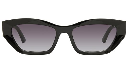 Lunettes de soleil Signature Krys Femme Noir Papillon skj2602-a Face