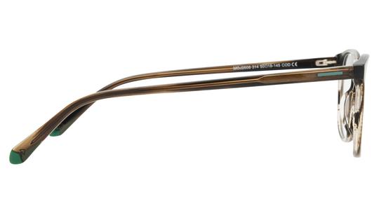 Lunettes de vue Signature Krys Homme Marron Pantos Moj2608 Droite