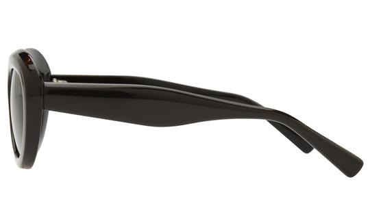 Lunettes de soleil Alternance Femme Marron Ovale Alt25217 Gauche