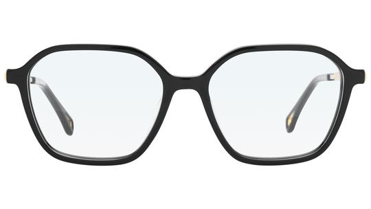 Lunettes de vue Zadig & Voltaire Femme Noir Carré vzv491 Face