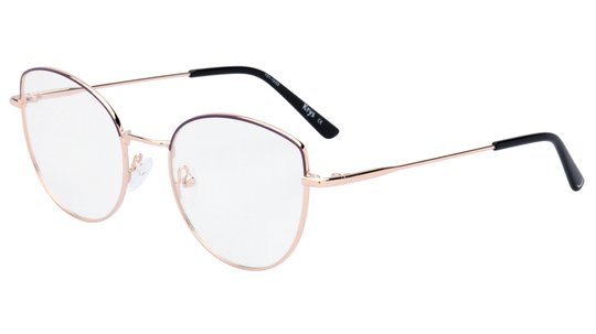 Lunettes de vue Krys Origine Femme Or Papillon Kor2302 Trois-Quart