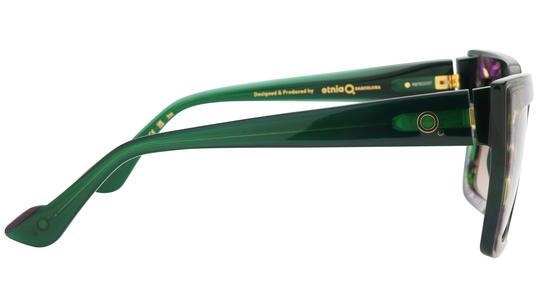 Lunettes de soleil Etnia Barcelona Femme Vert Rectangle electra Droite