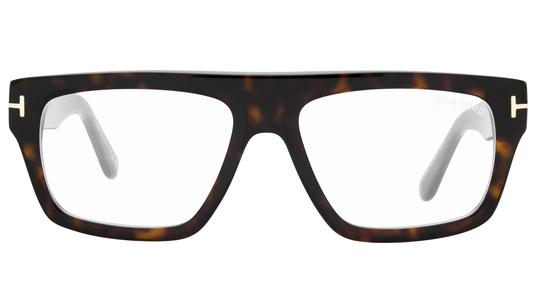 Lunettes de vue Tom Ford Homme Écaille Rectangle FT6084-B Face