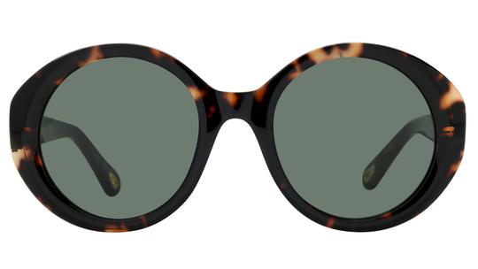 Lunettes de soleil Chloé Femme Écaille Ronde CH0332S Face