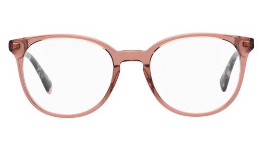 Lunettes de vue Longchamp Femme Marron Carré LO2608N Face