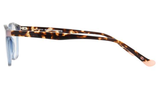Lunettes de vue Signature Krys Femme Bleu Papillon Kis2605 Gauche