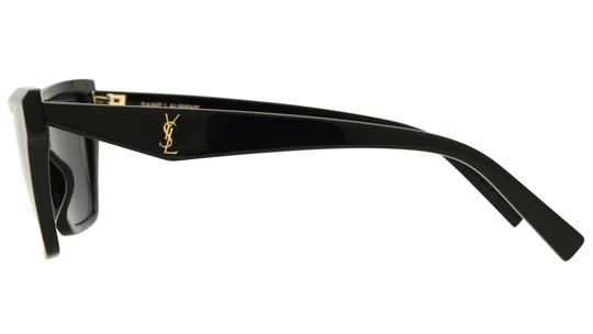 Lunettes de soleil Saint Laurent Femme Noir Papillon Slm103 Gauche