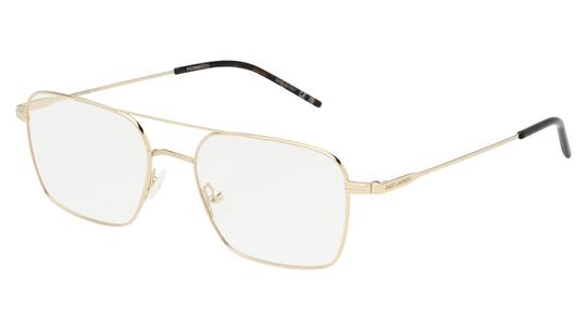 Lunettes de vue Saint Laurent Mixte Or Aviateur sl Trois-Quart