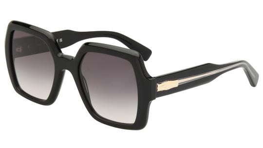 Lunettes de soleil Longchamp Femme Noir Oversize LO790S Trois-Quart
