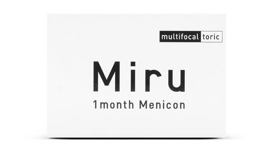 Lentilles de contact Miru 1 Month Multifocal Toric Boîte de 6