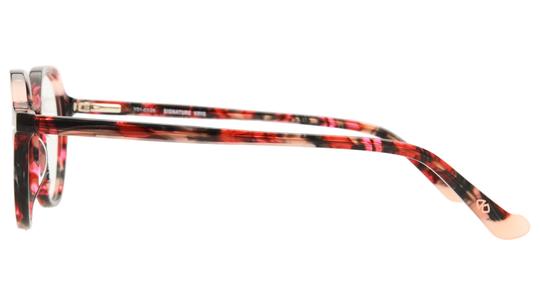 Lunettes de vue Signature Krys Femme Rose Pantos Kis2503 Gauche