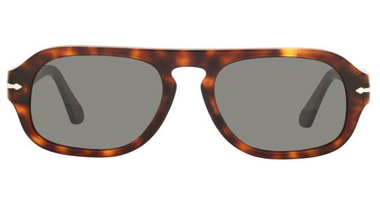 Lunettes de soleil Persol Mixte Écaille Aviateur PO3369S Face