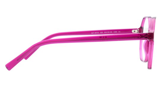 Lunettes de vue Alternance Femme Rose Carré alternance Droite