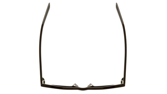 Lunettes de soleil Saint Laurent Mixte Marron Rectangle SL Dessus