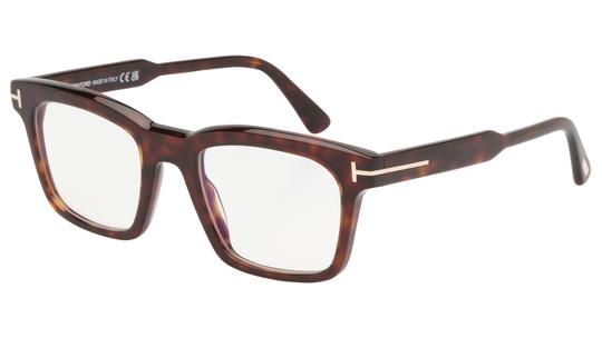 Lunettes de vue Tom Ford Homme Écaille Carré FT6122-B Trois-Quart