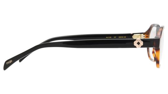 Lunettes de vue Maje Femme Écaille Rectangle MJ1102 Droite