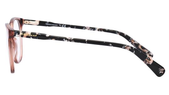 Lunettes de vue Longchamp Femme Marron Carré LO2608N Gauche