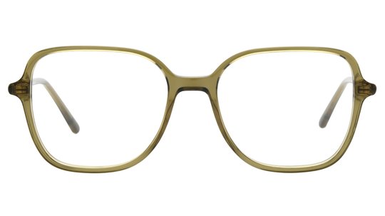 Lunettes de vue Signature Krys Femme Vert Carré Ml2406 Face