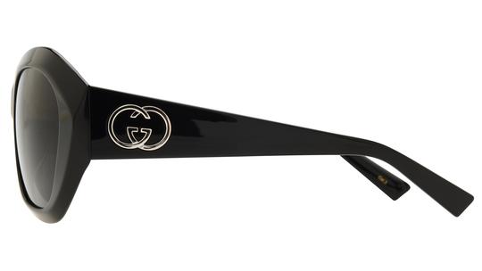 Lunettes de soleil Gucci Femme Noir Oversize Gg2200S Gauche