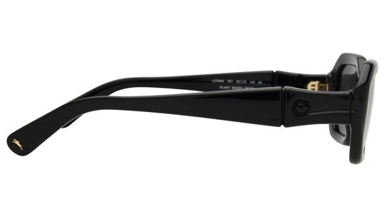 Lunettes de soleil Longchamp Femme Noir Rectangle lo794s Droite
