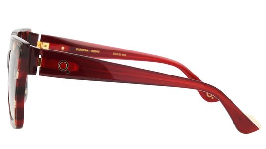 Lunettes de soleil Etnia Barcelona Femme Rouge Rectangle electra Gauche