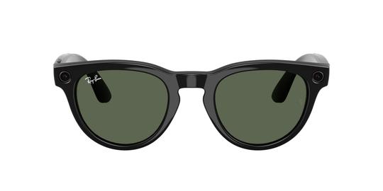 Lunettes de soleil Ray-Ban Meta Mixte Noir Pantos Rw4013 Face