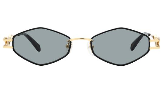 Lunettes de soleil Zadig & Voltaire Femme Or Ovale SZV465S Face