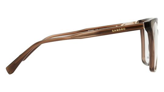 Lunettes de vue Sandro Femme Marron Rectangle SD2085 Droite