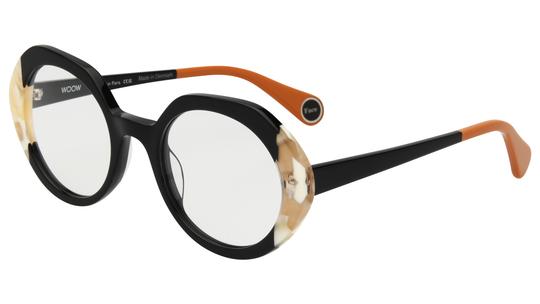 Lunettes de vue WOOW Femme Noir Papillon Pokerface Trois-Quart