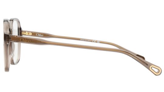 Lunettes de vue Chloé Femme Gris Carré Ch0313O Gauche