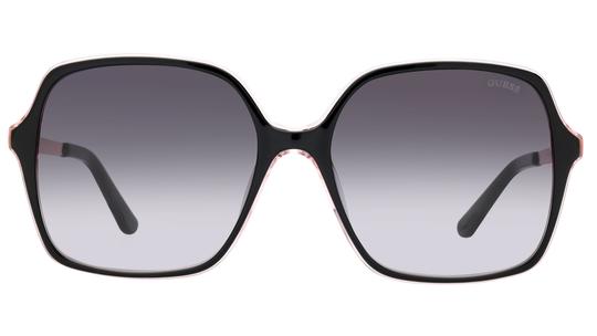 Lunettes de soleil Guess Femme Noir Carré Gu00270 Face