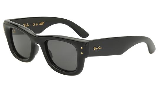 Lunettes de soleil Ray-Ban Mixte Noir Carré RB4940 Trois-Quart