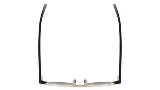 Lunettes de soleil Tom Ford Homme Noir Aviateur ft1361 Dessus