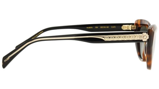 Lunettes de soleil Maje Femme Écaille Papillon MJ5076 Droite