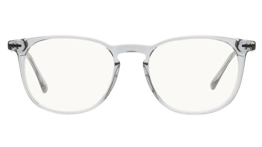 Lunettes de vue Signature Krys Homme Bleu Carré Com2503 Face